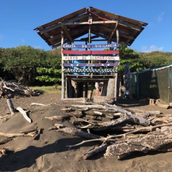 beach outpost signage