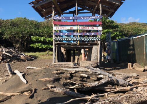 beach outpost signage