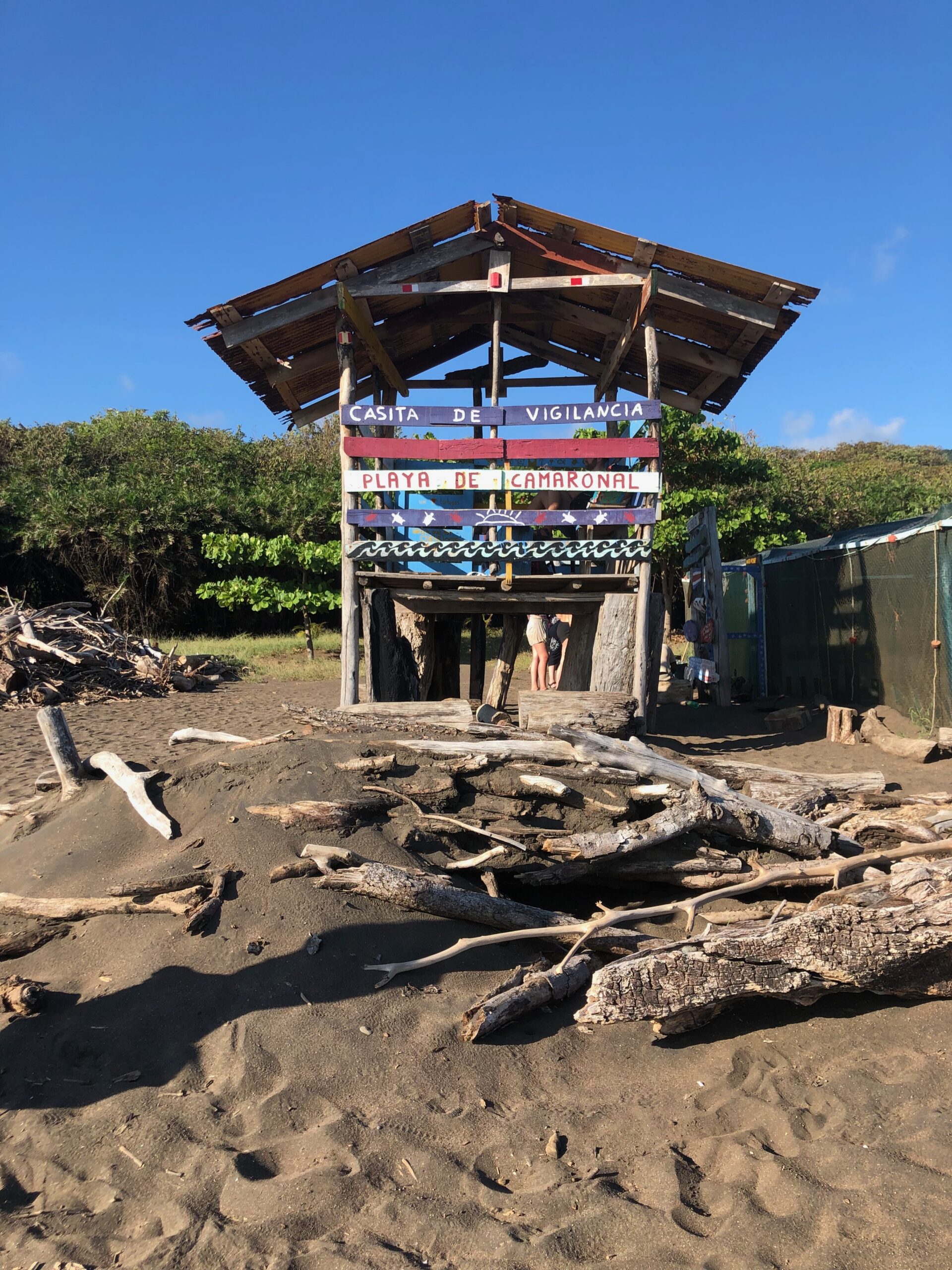 beach outpost signage