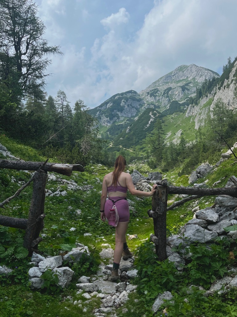 hiking slovenia mountains